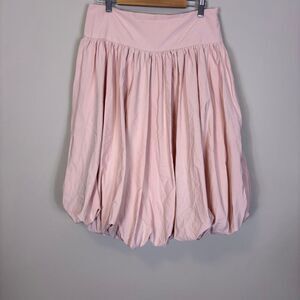 New Aleeza Paris Light Pink Bubble Skirt Size Medium